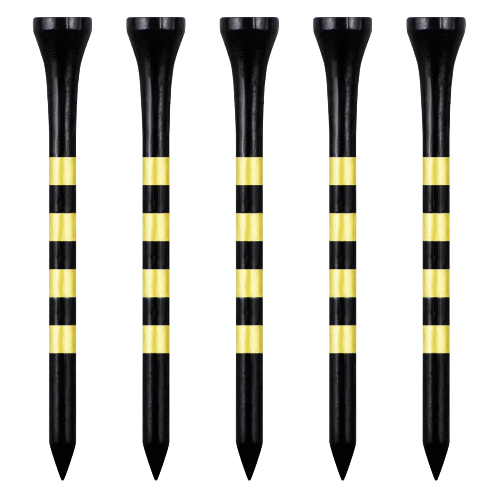 Wooden Golf Tees, 2-3/4" 3-1/4" Long Tees Golf 100 Count