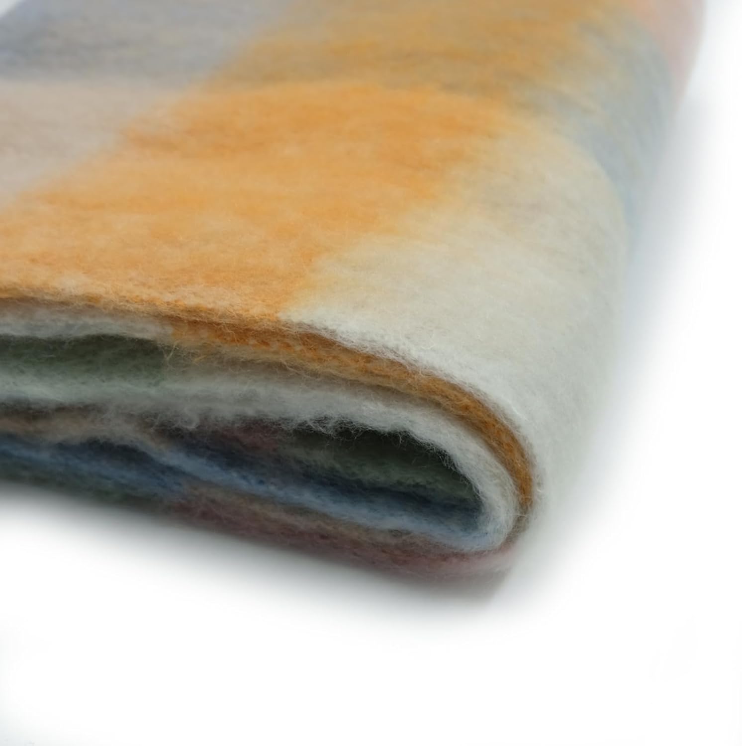 Large Chunky Plaid Scarf Coloured Checked Oversized Scarf Tassel Soft Fall Winter Thick Warm Shawl Women - Image 8