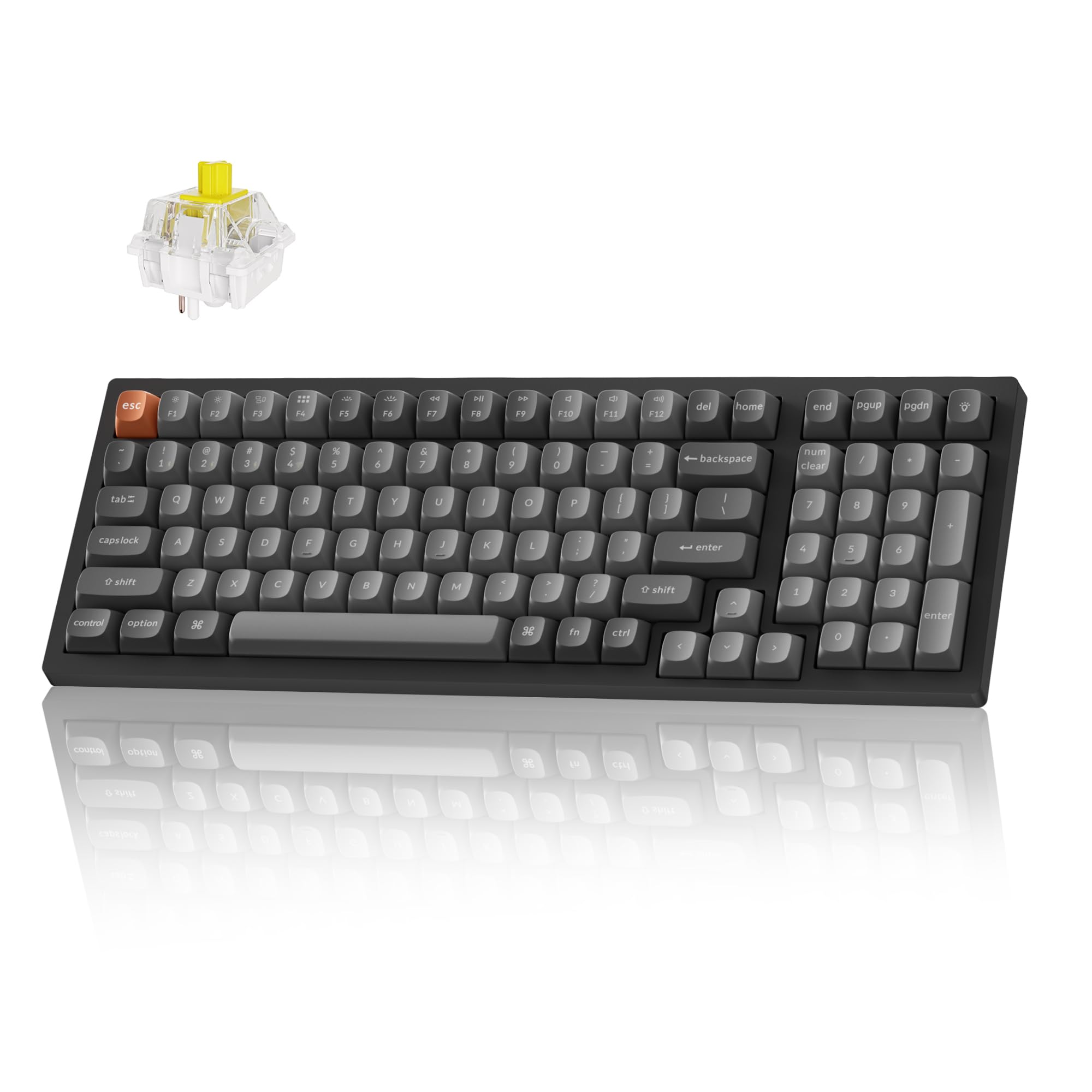 Amazon.com: Keychron K4 Max Wireless Custom Mechanical Keyboard