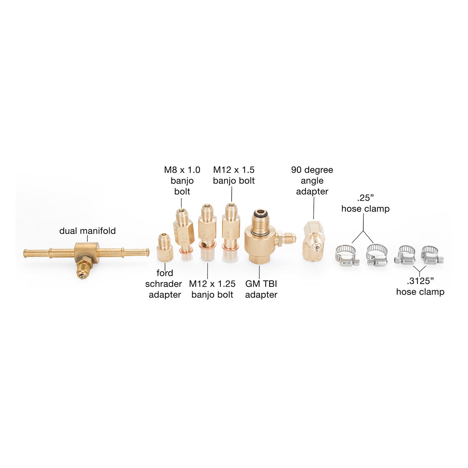 Buy OEMTOOLS 27167 Fuel Pressure Test Kit, Fuel Pressure Gauge, Fuel