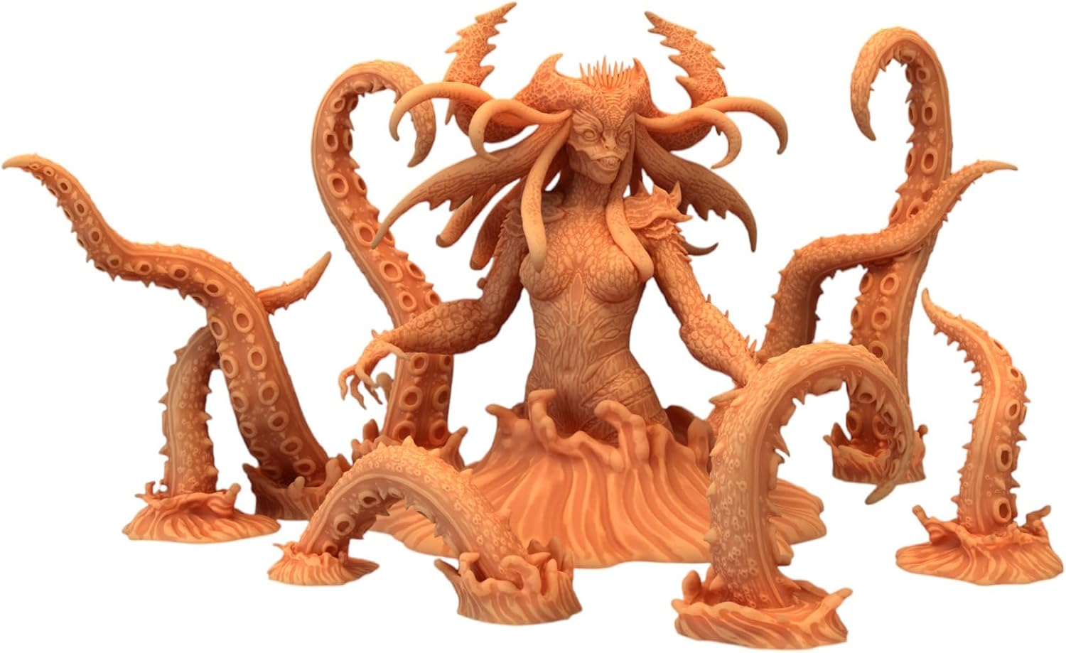 Unpainted DND Mother Hydra Miniature Figurine, Tabletop Gaming Collectible, Fantasy World, Ideal Gift for Dungeon Masters and Collectors Alike - Designed by Epic Miniatures