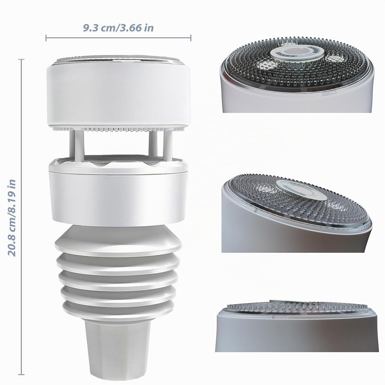ECOWITT Außensensor WN90SDI für Wetterstation mit SDI-12-Schnittstelle und -Protokoll