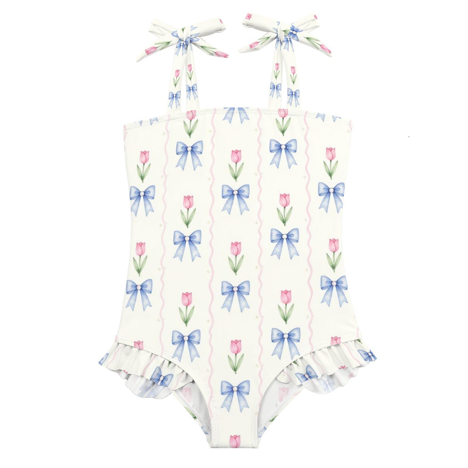 FRODOTGV Costume da bagno intero da bambina, ad asciugatura rapida, per piscina, spiaggia, surf, per neonata