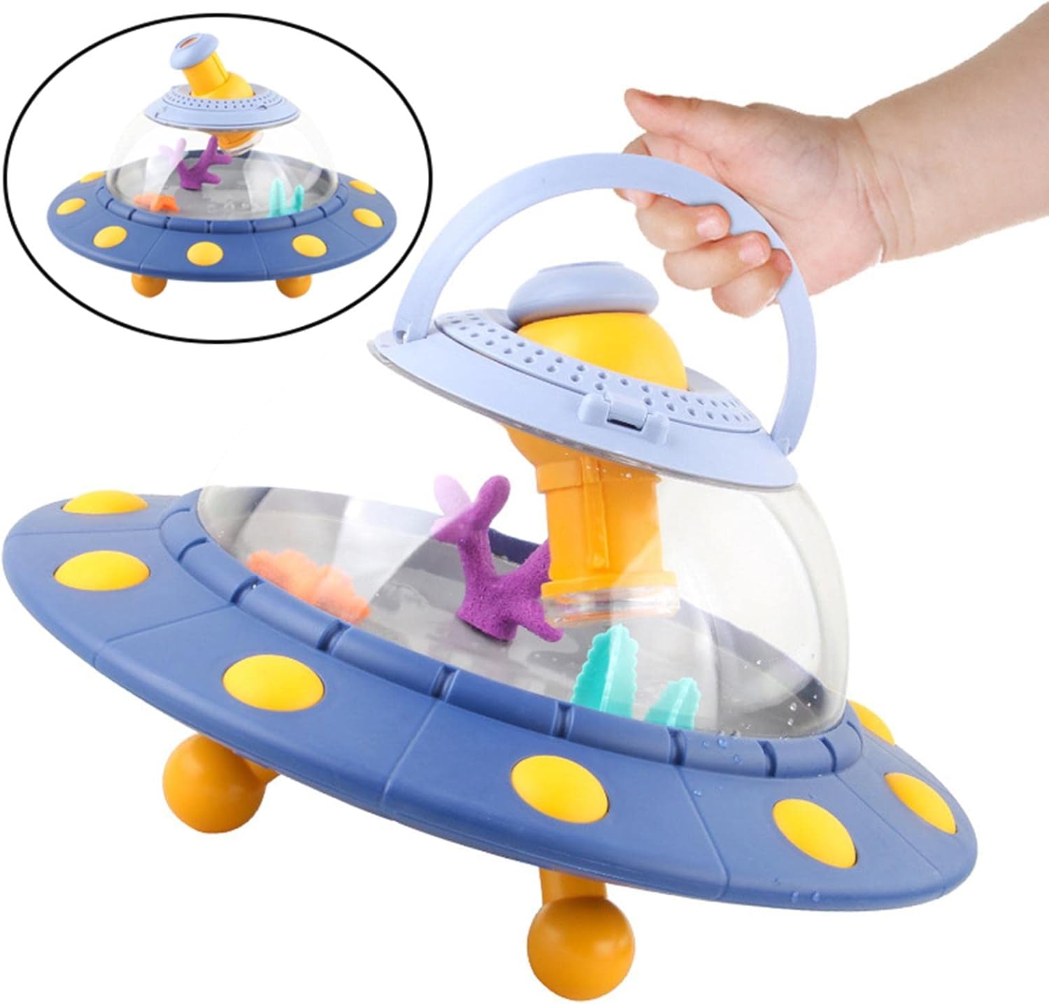 Critter Catcher Bug Viewer Barrel Case Children Insect Bucket 360 Rotate Magnifier