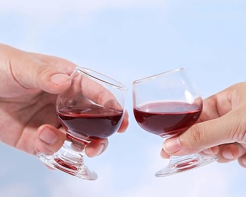 Miniatura 3 de Snifters - Juego de 8 vasos de chupito de 1.75 onzas (1.7 fl oz, 1.75 onzas)