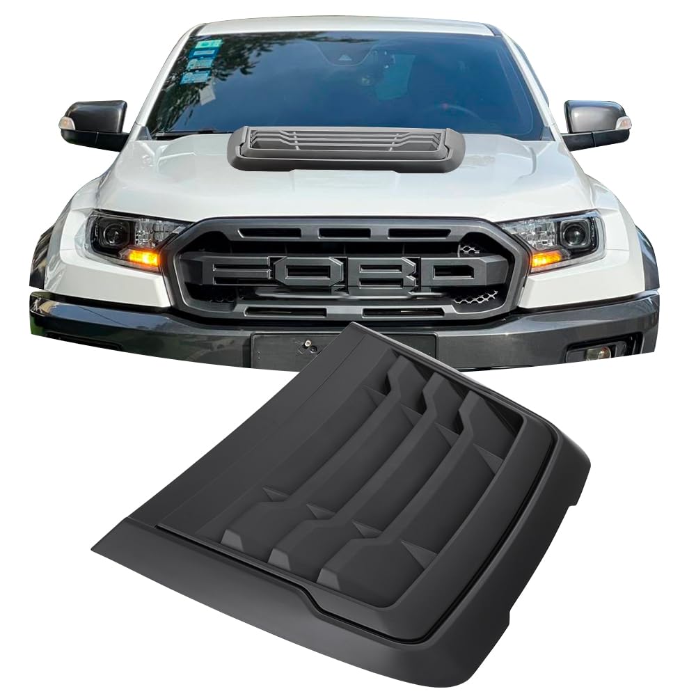 Pala para capó Protector de capó para Ford Ranger Wildtrak Raptor 2015-2022 Limited XL XLT Tremor Platinum T7 T8 MK2 MK3 ABS Paneles de capó
