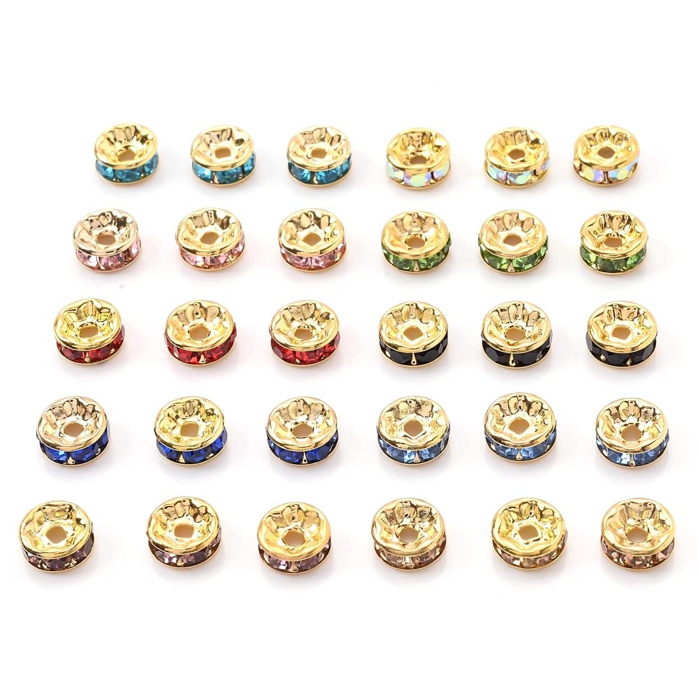 Perles D'entretoise En Aluminium Ovale 6 Mm Couleur Lavande - Lot De 30 Pièces - Neuf Pour Fabrication De Bijoux