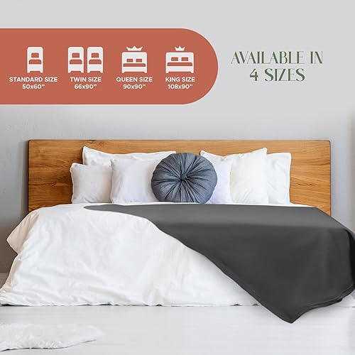 Miniatura 4 de Manta de forro polar para cama, sofá, 66 x 90 pulgadas, individual. Manta de microfibra ultrasuave y cálida para uso doméstico y al aire libre.