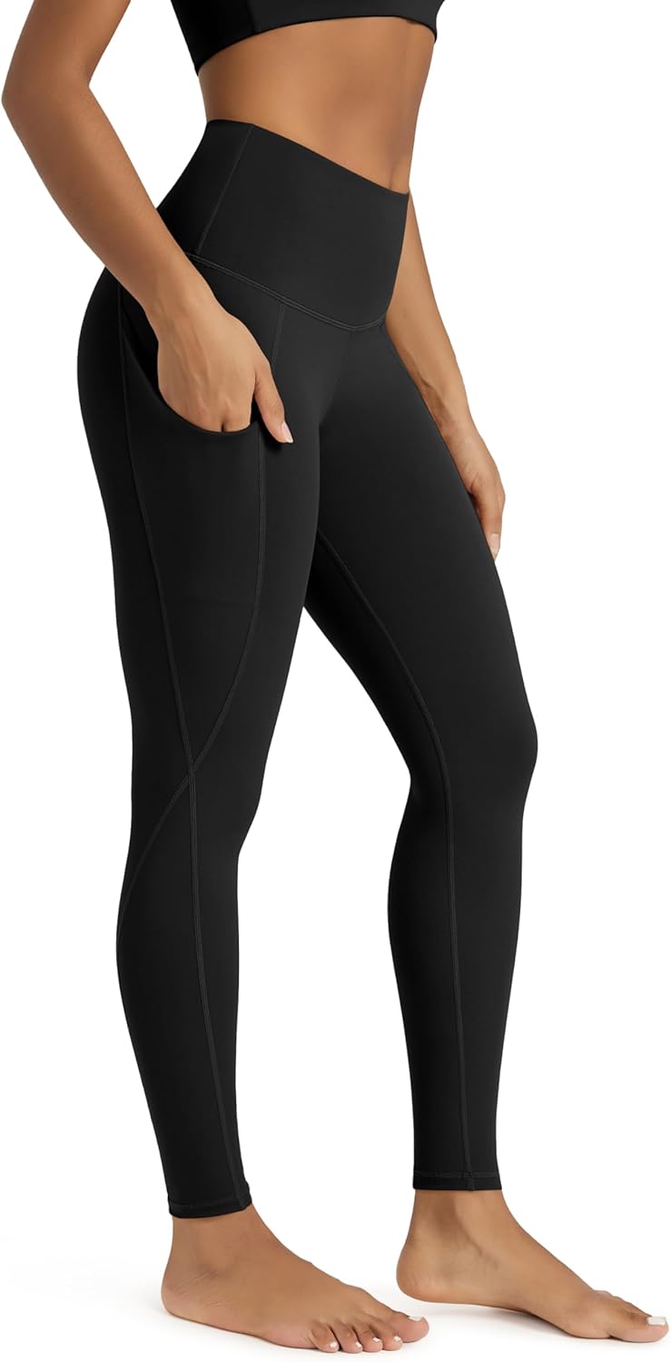 ODODOS Women’s High Waisted Yoga Leggings with...