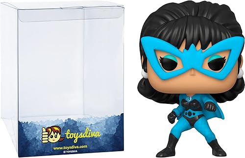Black Widow P o p ! Paquete de figura de vinilo con 1 protector gráfico compatible con 'ToysDiva' (551-44502 - B)