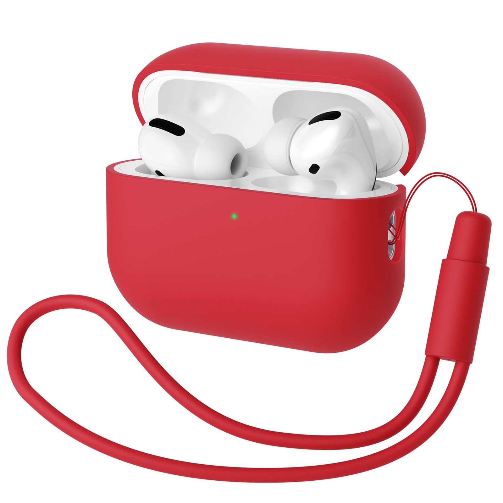 Mocarheri Funda Silicona Compatible con AirPods Pro 2.ª Generación, Ultradelgada Fundas Protectora de Silicona para AirPods Pro 2.ª Generación 2022,Menta Verde/Lavanda(2PCS) — view 10