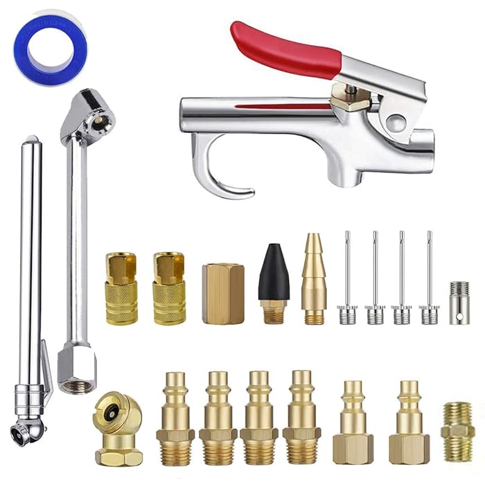 Buy PalaQi Air Compressor Accessories 22 Piece with 1/4" NPT Air