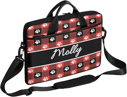 Miniatura 19 de Bolsa personalizada para laptop, bolsa de hombro personalizada para laptop, bolsa de computadora portátil, regalos para familiares y amigos