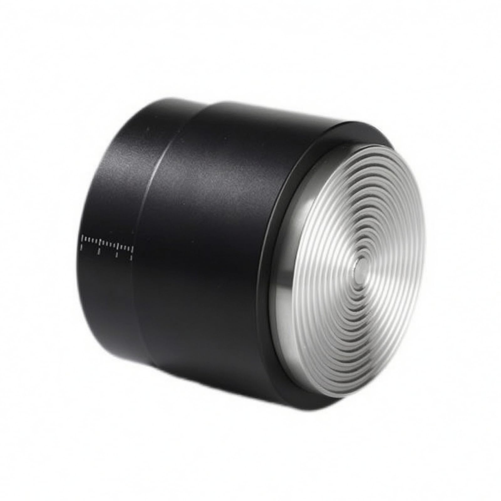 Pressino per Filtro Antiscivolo | Graduata Visibile, Distributore e Pressino Caffè, Regolabile, Livellatore per Caffè, 51MM, Base Filettata