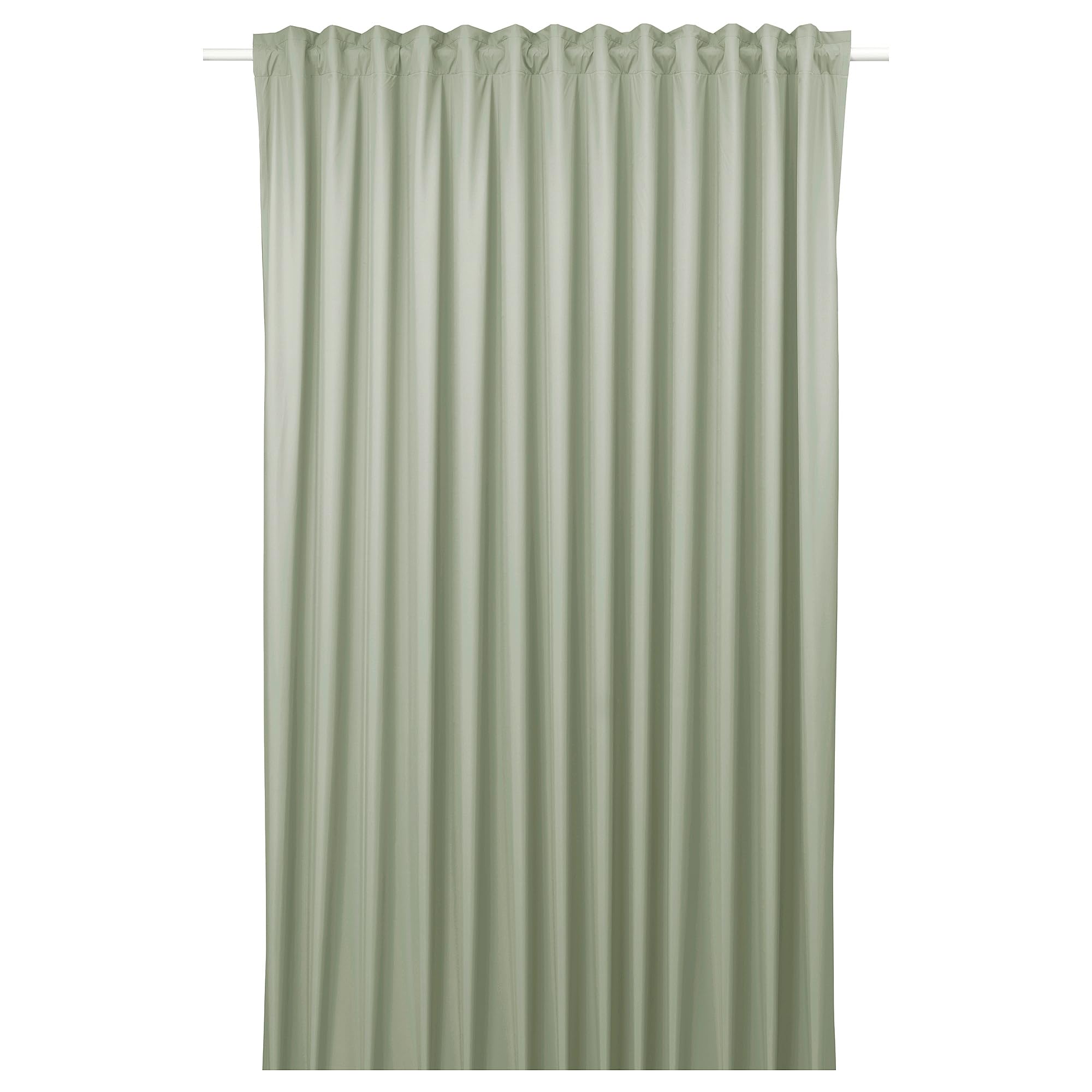 ProTuning BENGTA Rideau occultant Vert avec bande de tête 210 x 300 cm