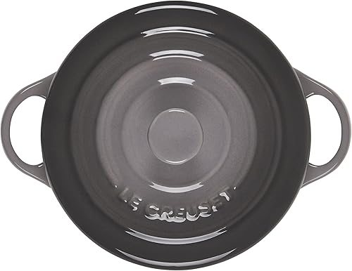 Miniatura 3 de Le Creuset Gres Mini Round Cocotte, 14 onzas., Oyster