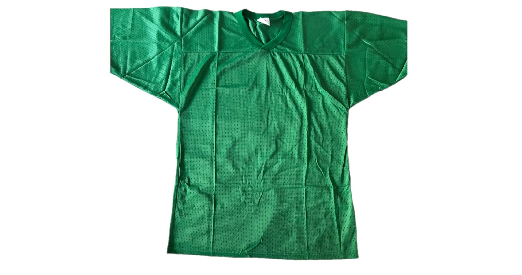 Tackle-Tuff by Majestic Youth Football Jersey with Mesh - Kelly Green, Small