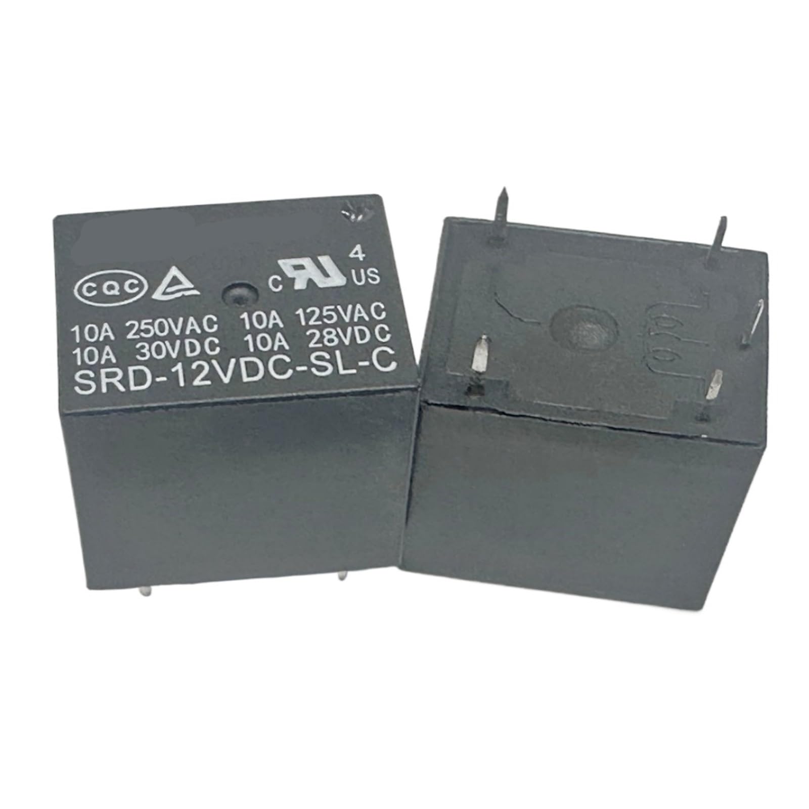 YZWRWRMKTB 1pc SRD-12VDC-SL-C BLACK Relay 5pins