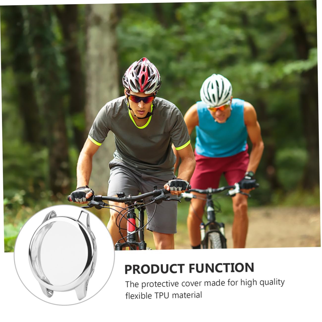 OSALADI 9pièces Coque De TPU pour Montre De Élégante Et Complète Les Rayures Et Chocs Facile à Installer Argenté