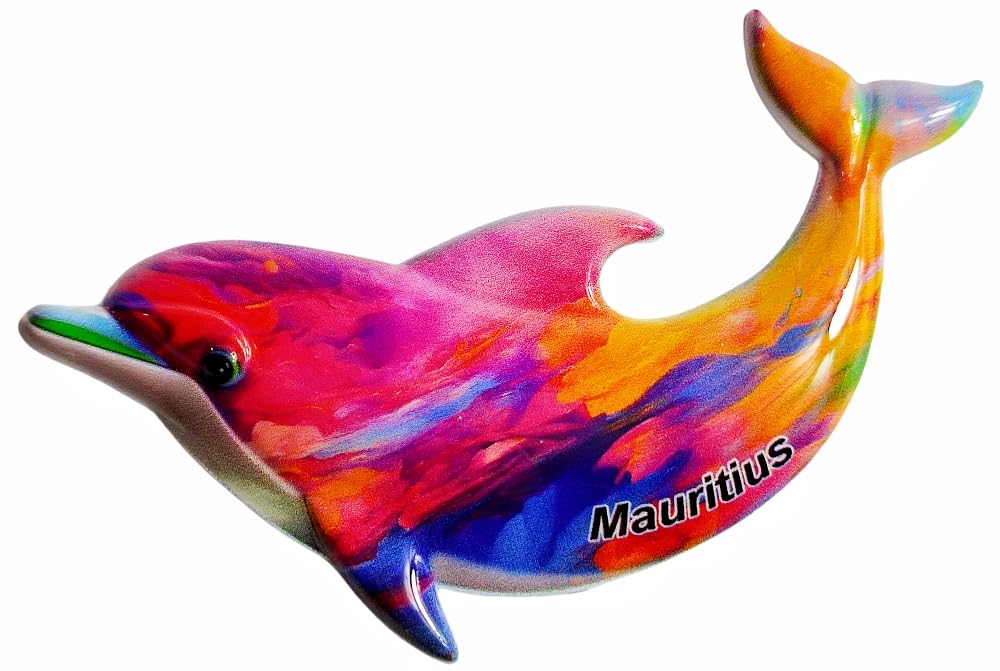 Delfin Mauritius pamiątka turystyczna 3D magnes na lodówkę dekoracje magnes