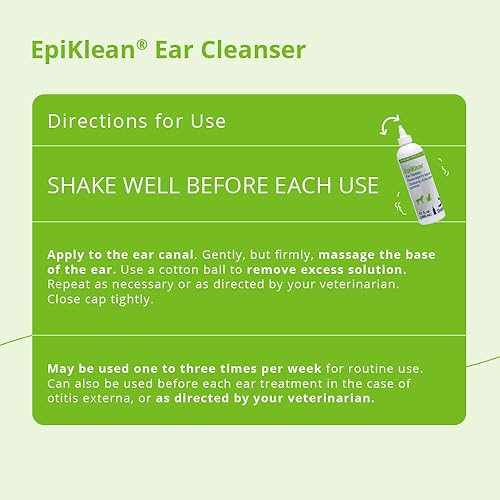 Miniatura 4 de Limpiador de oídos para perros y gatos, 12 oz