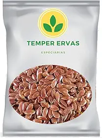 Semente de Linhaça Marrom - 1Kg