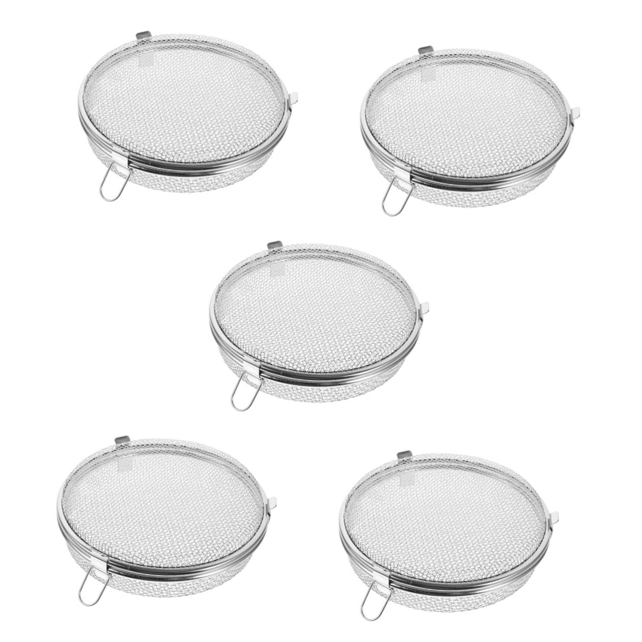 PRETYZOOM Lot De 5 Paniers À Couverts De Rechange Pour Lave-vaisselle Paniers En Maille Métallique Pour Ustensiles De Cuisson Porte- Accessoires Pour Bébé