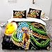 Agmdno Bettwäsche-Sets Dragon Ball Fighter Z,Bettwaren-Sets Für Kinder Dragon Ball,kinderbettwäsche,Bettwäsche 135x200 + Kissenbezug-Bettbezüge (A08,155x220cm+75x50cmx1)