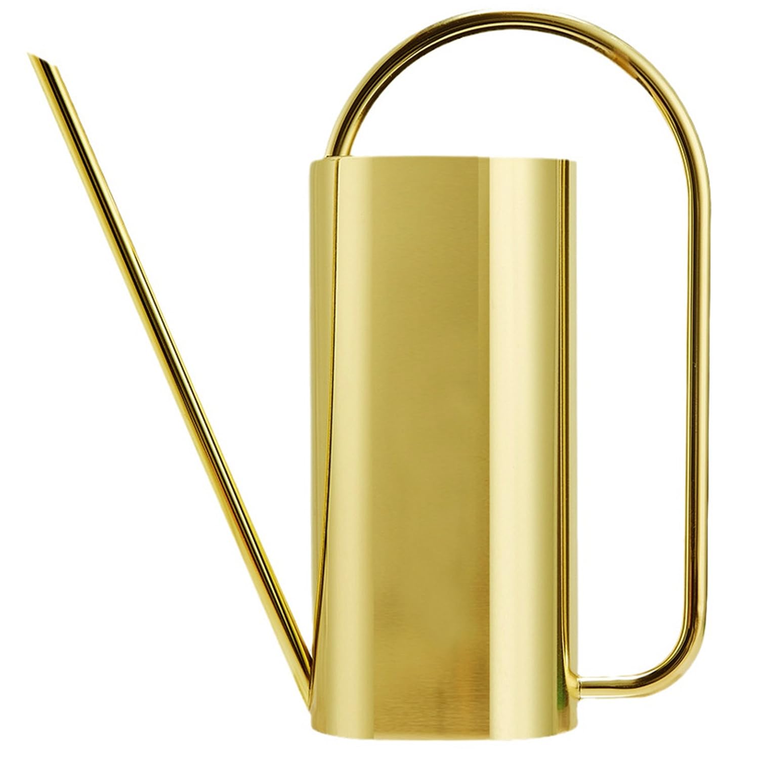 Chemlliy Watering Can for Indoor Plants, 50 oz/1.5L Stainless Steel Watering Can Pot with Long Spout, Garden Watering Cans with Comfortable Handle for