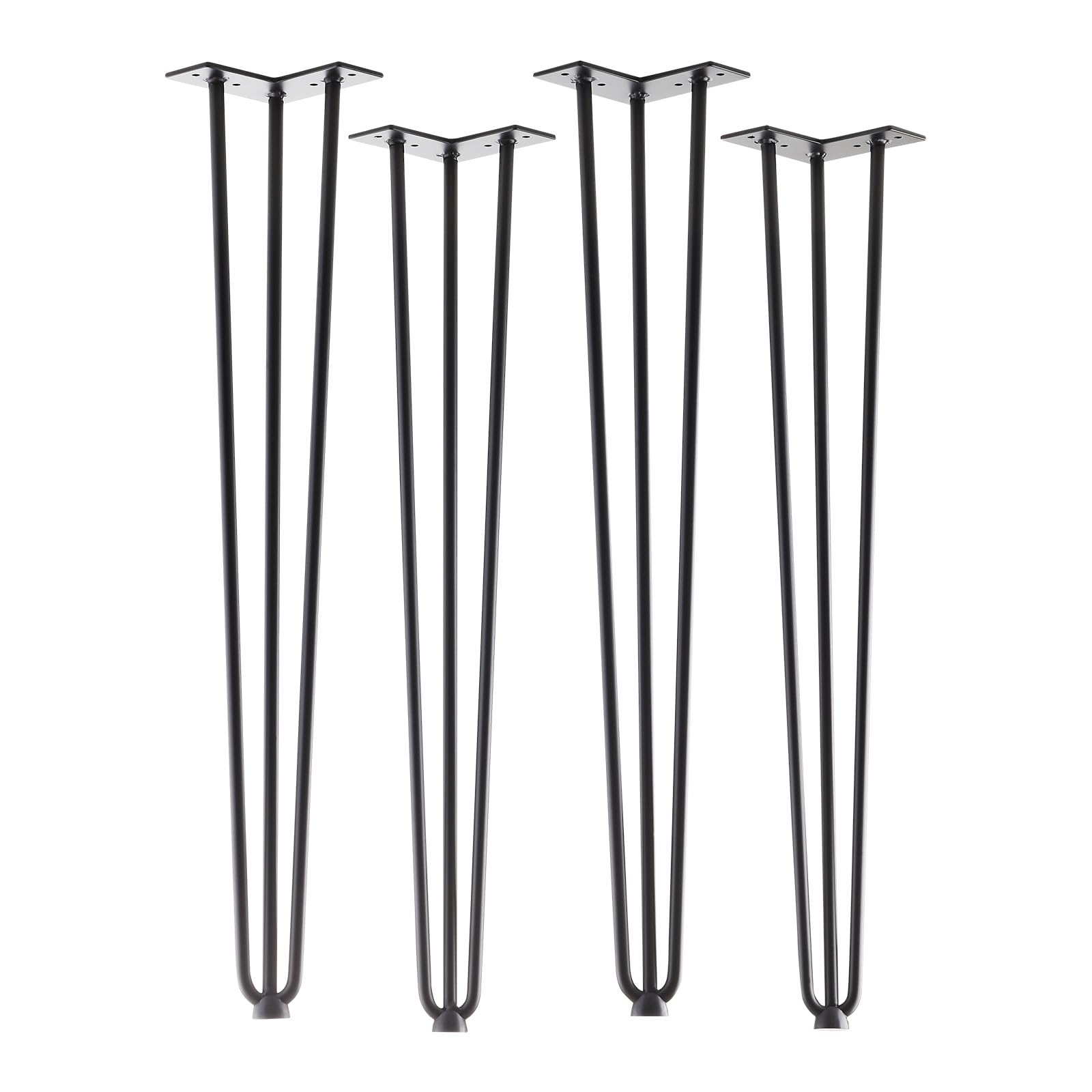 SOTECH 4 x Haarnadelbeine schwarz 710 mm