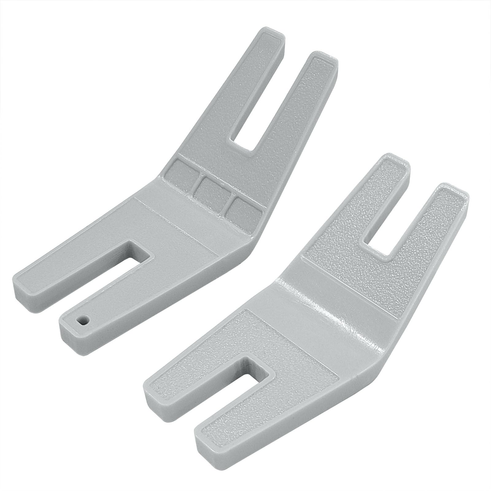 YEQIN2PCS Bulky Seam Jumper Hump Jumping Button Clearance Plate Presser Foot Sewing Tool for Chunky Denim and Hemlines Compatible with Husqvarna Viking Brother Singer Janome and Pfaff Sewing Machine