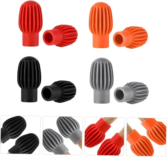 Accesorios silenciadores para baquetas de batería x8 miniatura 8