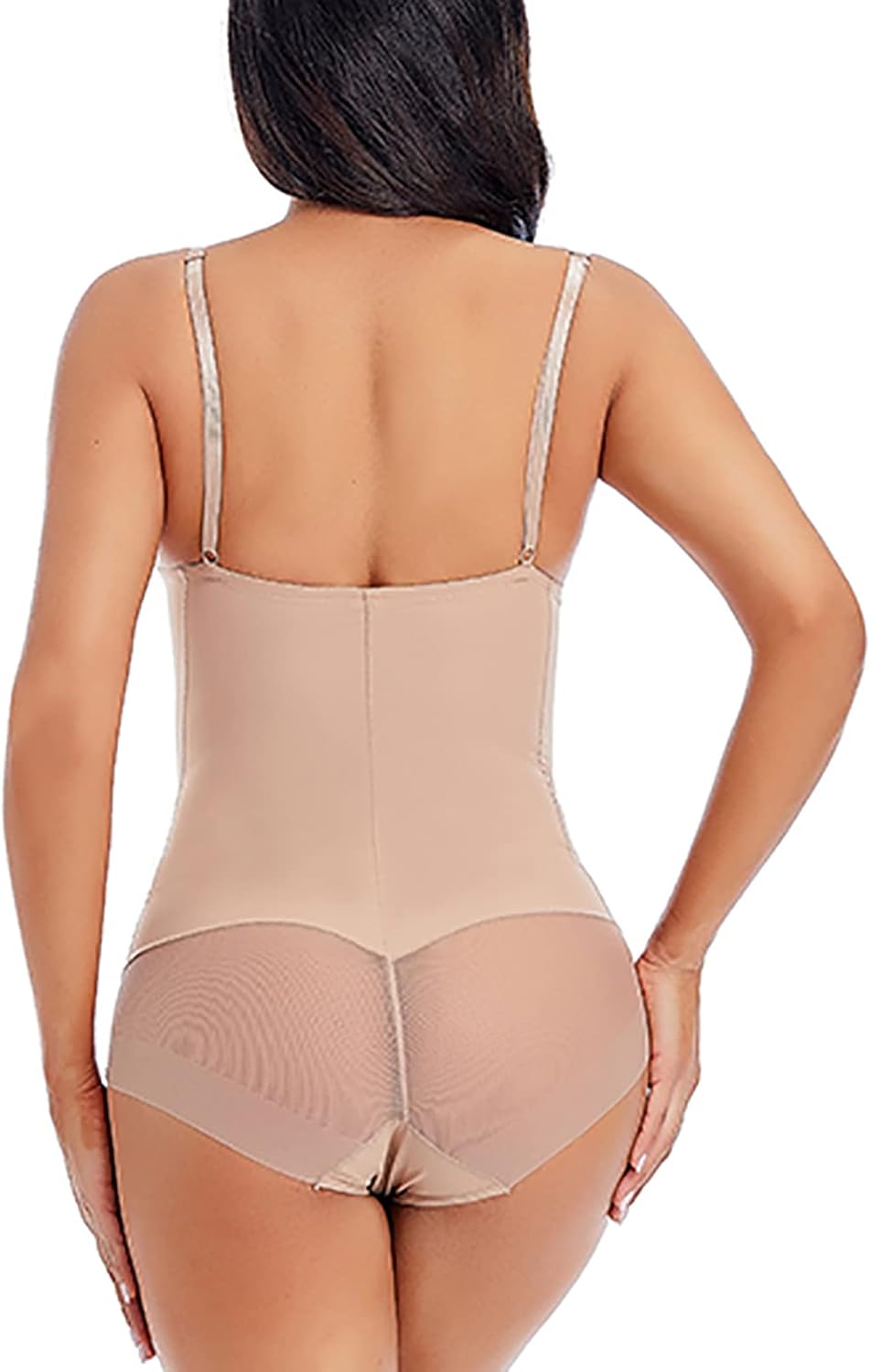Shapewear for Women Tummy Control Full Body Shaper Elasticity Slimmer Shapewear Seamless Camisole Bodysuits - Image 5