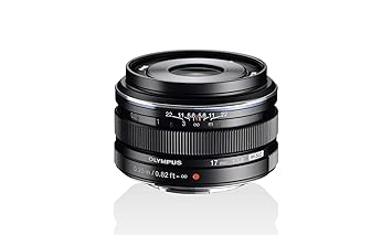 Olympus M.ZUIKO Digital Lens 17mm F1.8 (Black), (EW-M1718)