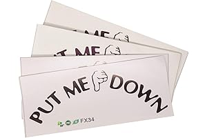 Honbay Toilet Seat Stickers: Hilarious Reminders for Your Throne