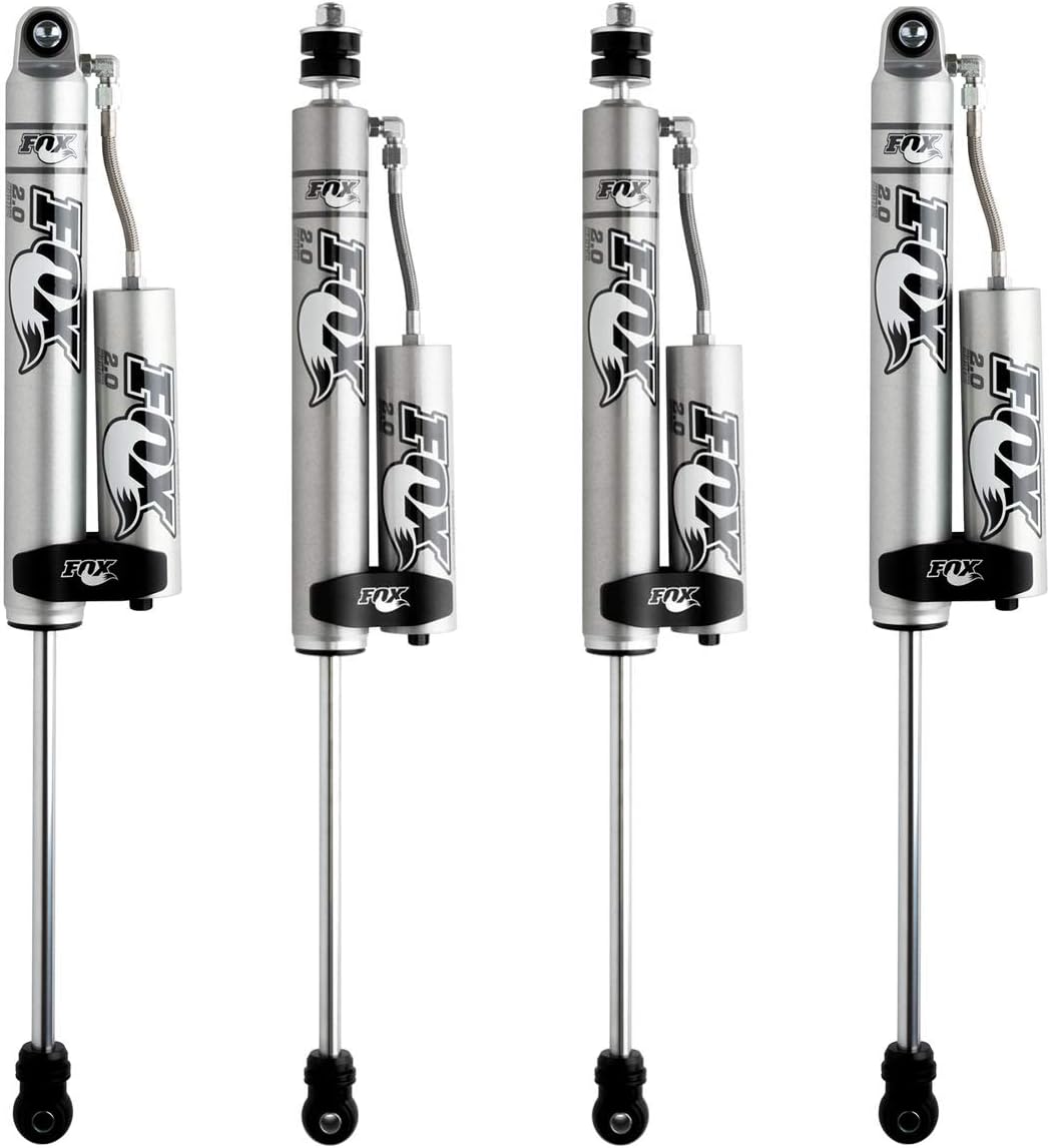 FOX Factory 2.0 Performance Reservoir Shock Set compatible with 2007-2016 Jeep Wrangler w/1.5-3.5" Lif