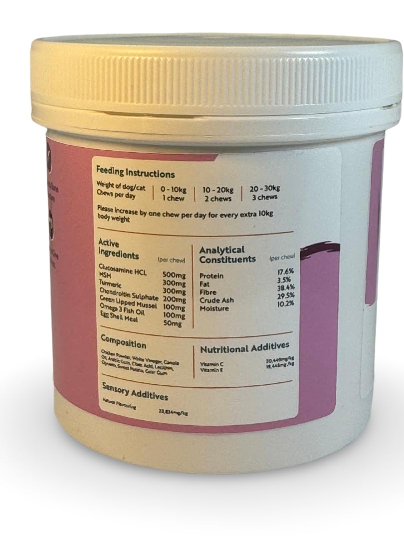 Stress Less Calming Chews treat style supplement for Dogs and Cats, helps with separation anxiety, travel stress, vet visits - Image 4