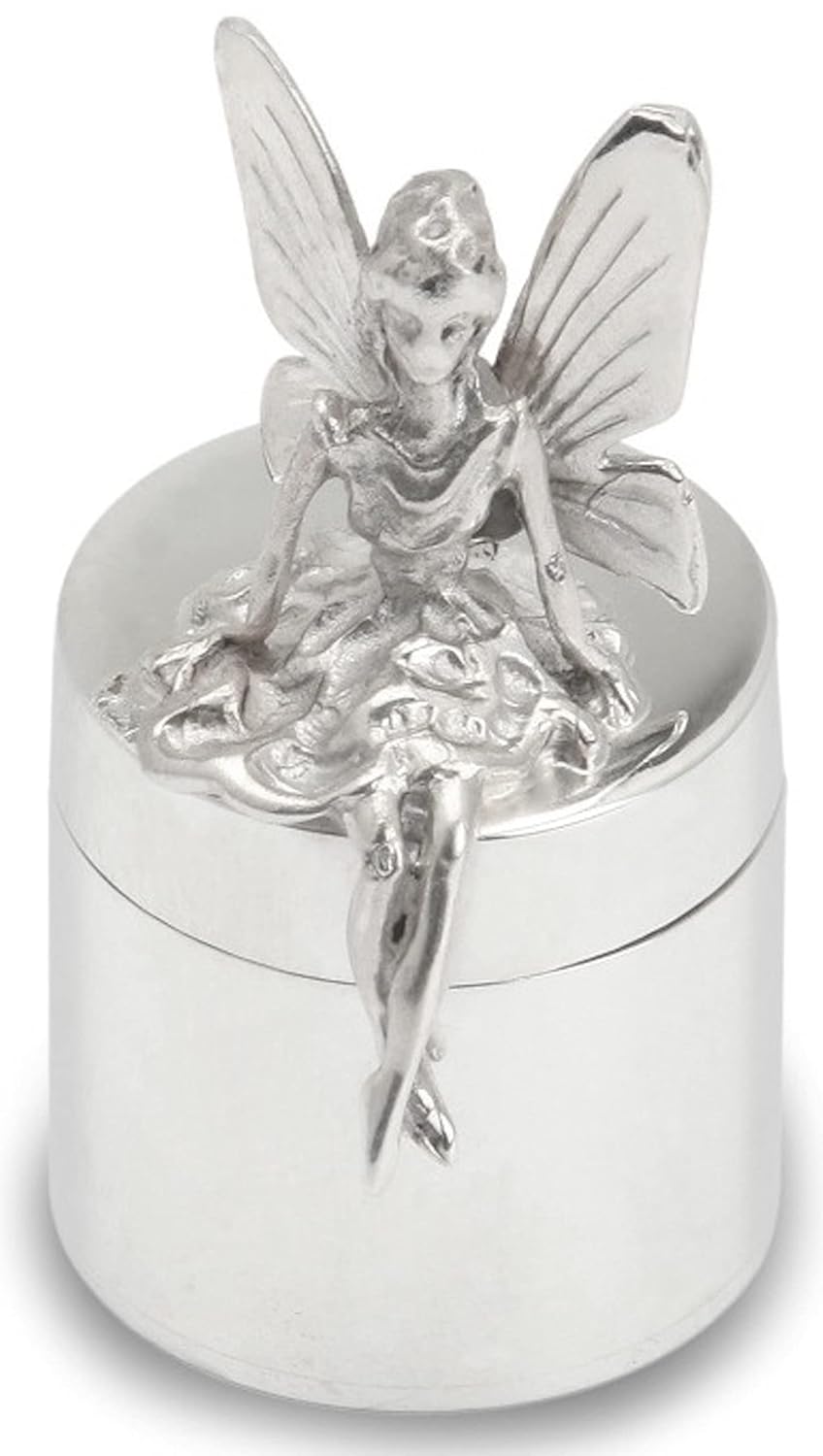 Krysaliis .925 Sterling Silver Tooth Fairy Keepsake Box