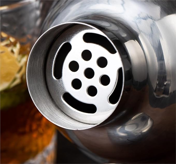 Set de Coctelera para Bar, Kit de Bartender de 6 Piezas en Acero Inoxidable miniatura 5