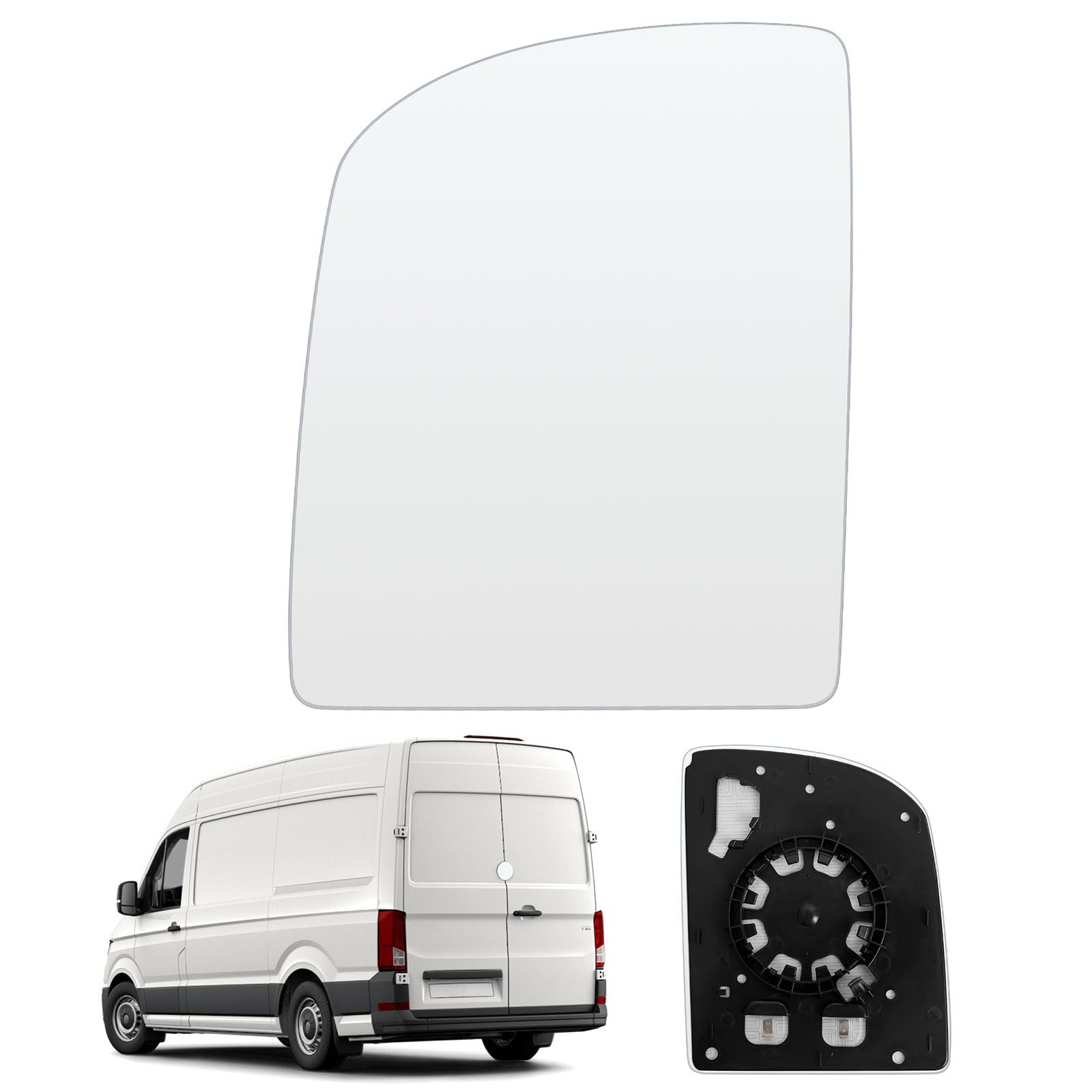 Specchietto Retrovisore Esterno DX Superiore Riscaldabile Pro%21carpentis - Per VW Crafter E MAN TGE Da 2016 - Con Assistente Cambio Corsia