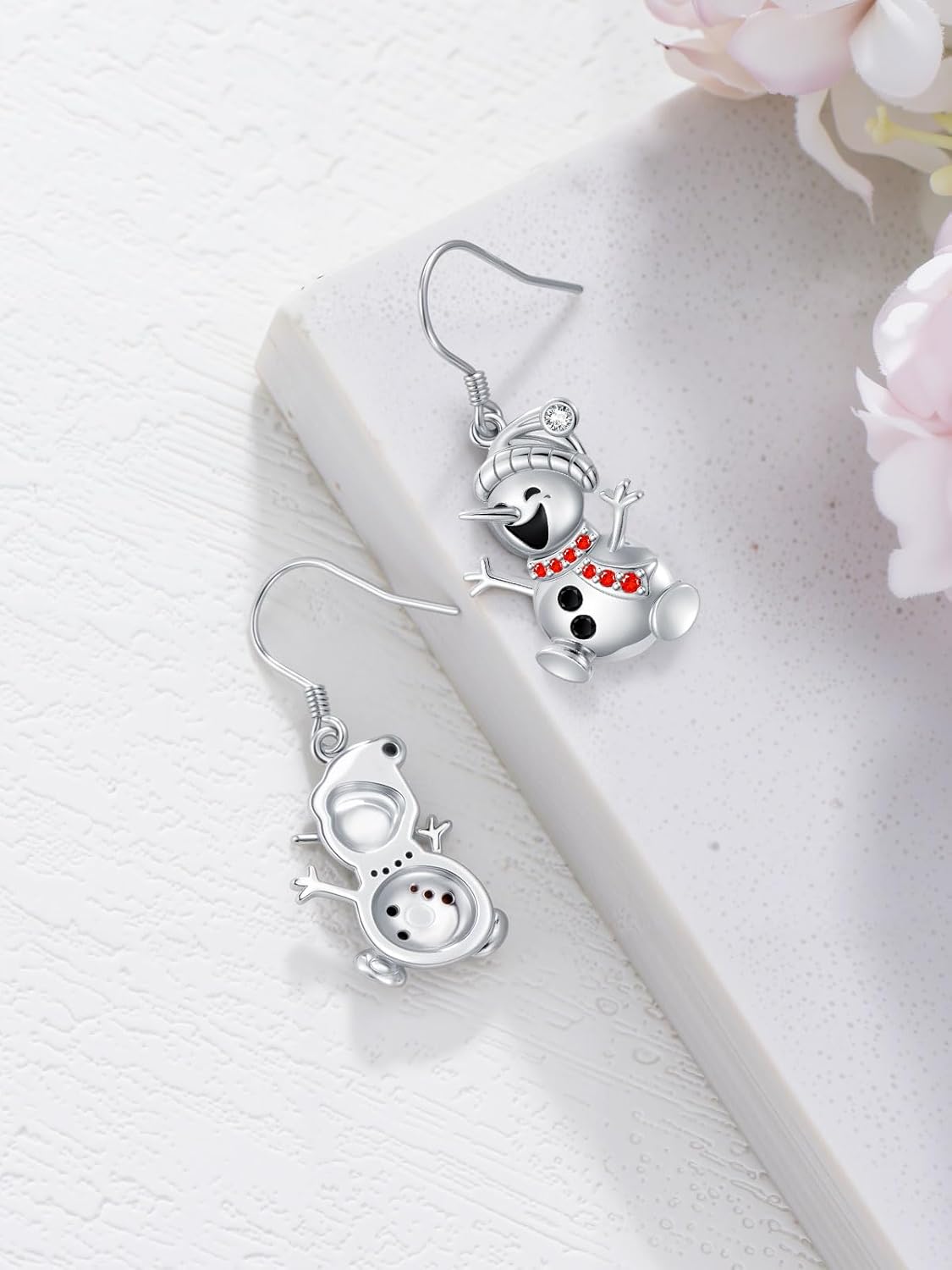 4th of July Dangle Earrings 925 Sterling Silver Independence Day/St Patricks Day Earrings Christmas Jewelry for Women - Image 3