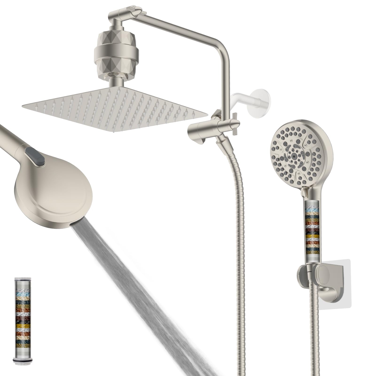 Filtered Shower Head, 10