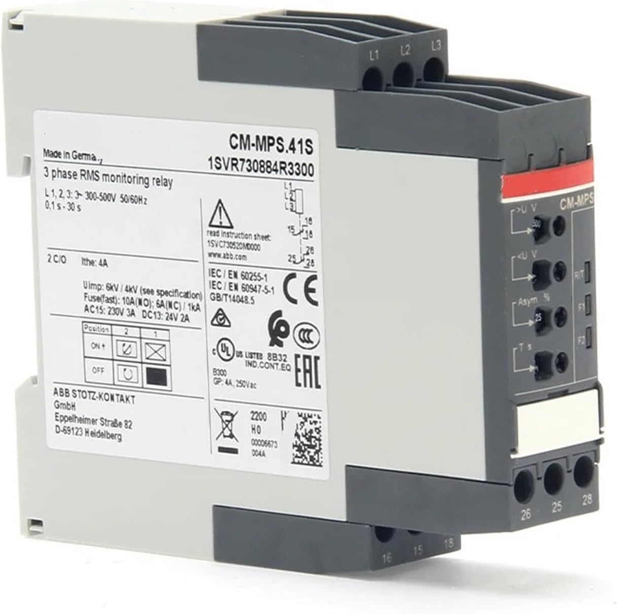 Relay CT-MFD.21 Product ID: 1SVR500020R1100