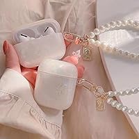 Vista 3 de Funda compatible con Airpod Pro de 2ª generación 2022 para auriculares, funda protectora con llavero, accesorios para Airpod, funda para Apple