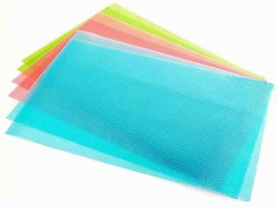 Prettyui 4 Pcs Fridge Liners, Fashion Refrigerator pad Antibacterial antifouling Mildew Moisture Preserving Pad Refrigerator Mats Fridge Base Cushion Placemats Coasters Kitchen Pads (Pink) 3 61IagkfT tL. AC SL1002