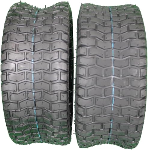 Miniatura 4 de Antego Tire & Wheel - (juego de 2) (ATW-001) 15x6.00-6NHS neumáticos para cortacésped, neumáticos de césped de 4 capas, neumáticos de 15x6.00-6,