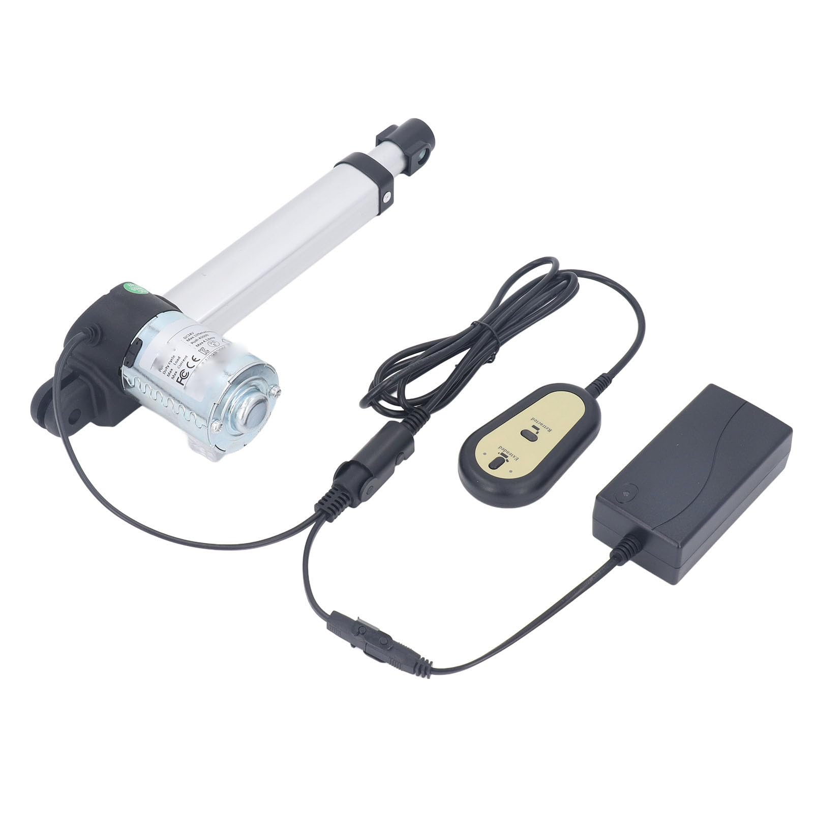 DC 24V Linearantrieb, Ausziehbarer Elektrischer Linearantrieb für Medizinische Geräte (EU-Stecker 100-240 V)
