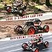 DEERC Remote Control Car with Metal Shell, 60+ Mins, 2.4G Remote Control Truck, RC Cars Crawler for Boys, RC Monster Trucks, Toy Vehicle Car Gift for Kids Adults Girls