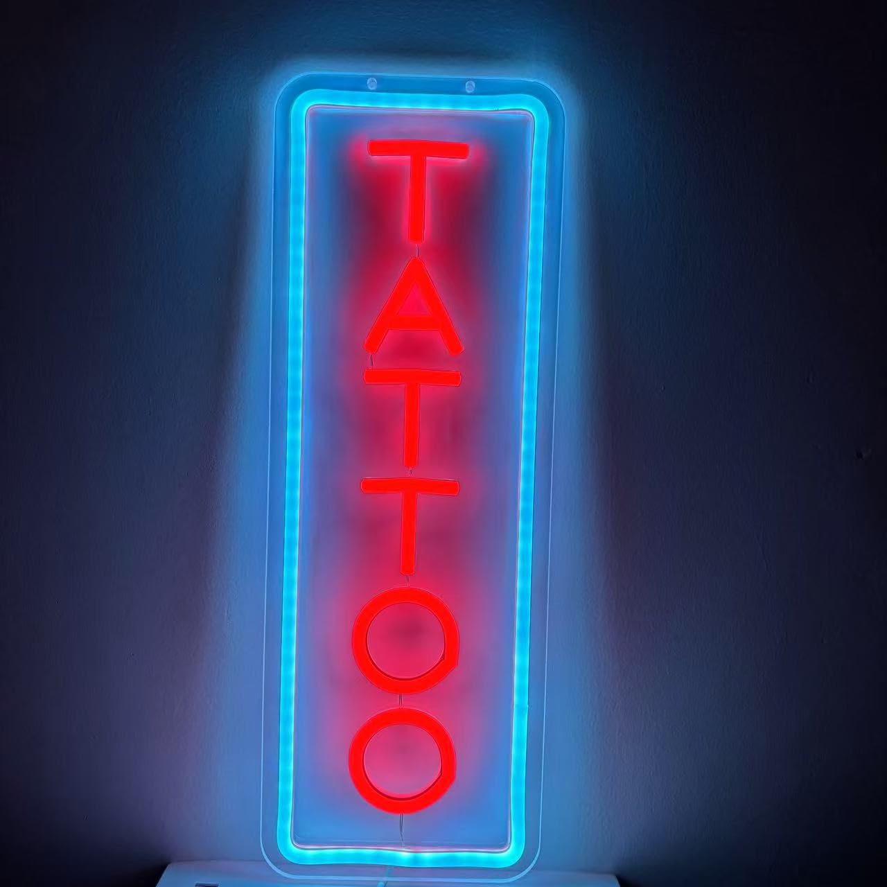 Tattoo Neon Sign Tattoo Studio Neon Sign for Tattoo Shop Office Neon Light Sign Tattoo Wall Decor Neon Light Dimmable Tattoo Salon Led Light - Image 2
