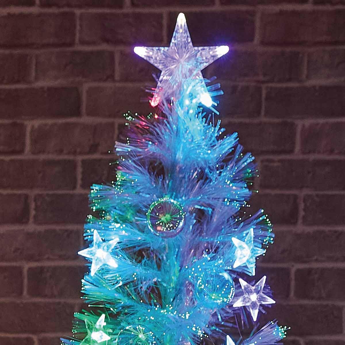 Amazon.co.jp: クリスマスツリー 『色鮮やかな光ファイバーツリー